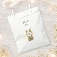 Woodland Animals Baby Shower Favor Bag