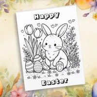 Happy Easter Coloring Pages