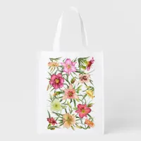 Daylilies All Over Reusable Grocery Bag