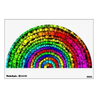 Rainbow Spiral Wall Sticker