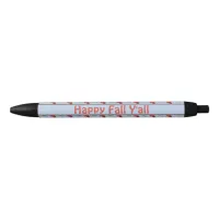 Personalized Fall  Black Ink Pen