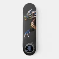 *~* Element AP88 Elemental Dragon Fierce Blue Skateboard