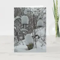 Midwest Winter Snowbird Card Humorous