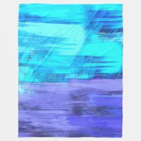 Abstract Fleece Blanket