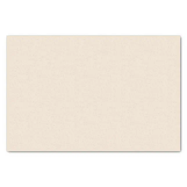 Straw Beige Solid Color Tissue Paper