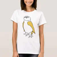 T-shirt - Owl with Yellow Wings