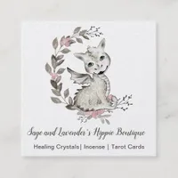 Baby Dragon Square Business Card