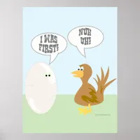 Chicken vs Egg The Poster! Poster