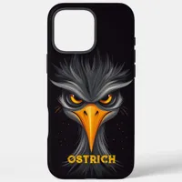 Angry Otrich Black iPhone 16 Pro Max Case