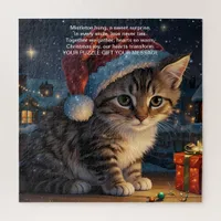 Christmas Message Joy Jigsaw Puzzle