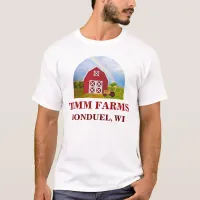 Add Your Name to Red Barn with Blue Sky Tee