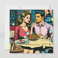 Couple on First Date | Spaghettis Dinner