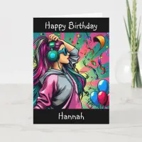 Happy Birthday | Retro Pop Art Card