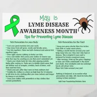 Personalized Lyme Disease Prevention Educational Flyer