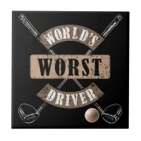 World's Worst Driver WWDa Tile
