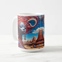 Dreams of Heritage: A Vibrant Future African  Coffee Mug