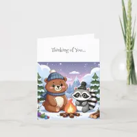 Winter Wonderland Blank Note Card