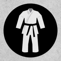 Black Belt Karate Martial Arts Patch