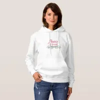 Peace on Earth Pine Branch Sweatshirt