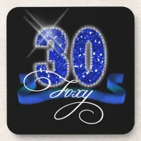 Foxy Thirty Sparkle ID191 Beverage Coaster