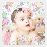 Starry Baby Photo Sticker