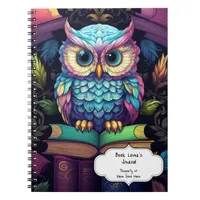 Fantasy Owl Reader's Book Journal