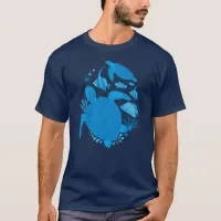 Turtles Swimming Underwater With Fishes T-Shirt