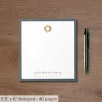 Elegant Custom Logo Notepad