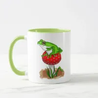 Personalized Get Froggy with It | Funny Frog Mug