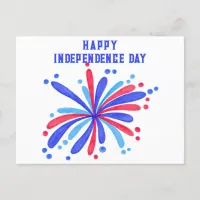 Happy Independence Day Postcard