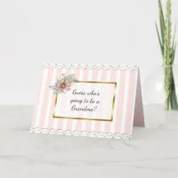 Grandma Announcement Card