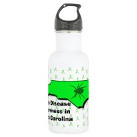 North Carolina Lyme Disease Awareness Water Bottle