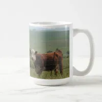 Sweet Cow in the Field  Coffee Mug