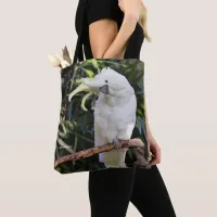 Sulfur-Crested Cockatoo Waves at the Photographer Tote Bag