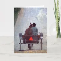 Amish Travel, Grunge All Occasions  Card