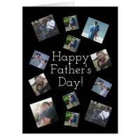 Personalized Photo Happy Father's Day Card