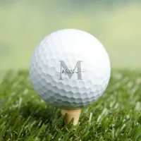 Personalize Monogram Initial Name Golf Balls