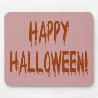 Happy Bloody Halloween Mouse Pad