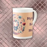 Mystical Boho Magic Maroon | Bone China Mug