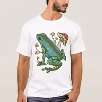 A Frog With Mushrooms T-Shirt