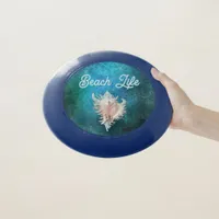 Conch Shell "Beach Life"  Wham-O Frisbee