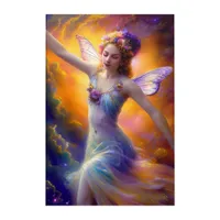 Pretty Fairy Dancing in the Wind  Acrylic Print