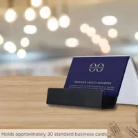 Simple Business Logo Desk Business Card Holder