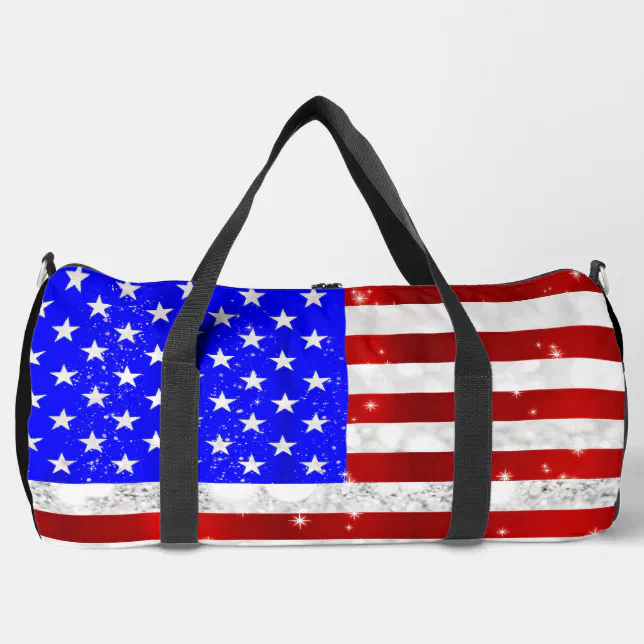 USA Flag - Patriotic Duffle Bag