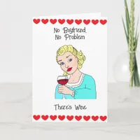 No Boyfriend | No Problem Card