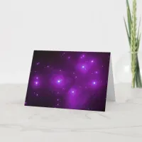 Pleiades in Purple Card