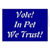 Vote Pet We Trust