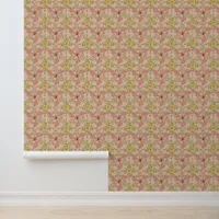 Floral Flowers Botanical Pretty Feminine Vintage Wallpaper