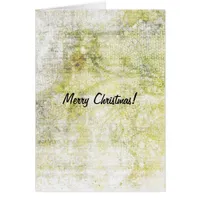 Green Grunge Abstract Christmas