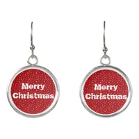 Christmas Trees and Snowflakes Earrings